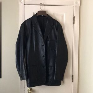 Black leather sport jacket My Cousin Vinny!